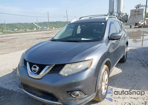 2016 Nissan Rogue Sv z USA, uszkodzony, nr VIN KNMAT2MT1GP616030